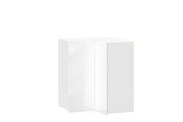 Шкаф кухонный угловой Шервуд, ЛД 281.500.000.169, белый/белый глянец в Лангепасе
