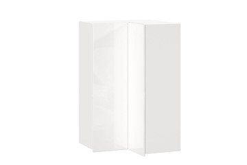 Шкаф кухонный угловой высокий Шервуд, ЛД 281.570.000.170, белый/белый глянец в Радужном