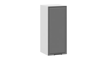 Кухонный навесной шкаф Белладжио 1В3 (Белый, Софт графит) в Лангепасе - предосмотр