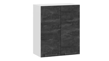 Кухонный навесной шкаф Детройт 1В6 (Белый/Угольный Камень) в Урае