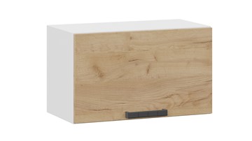 Навесной кухонный шкаф Детройт 1В6Г (Белый/Дуб Крафт золотой) в Пыть-Яхе