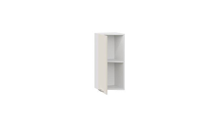 Кухонный навесной шкаф Габриэлла 1В3Т (Белый/Крем) в Лангепасе - изображение 1
