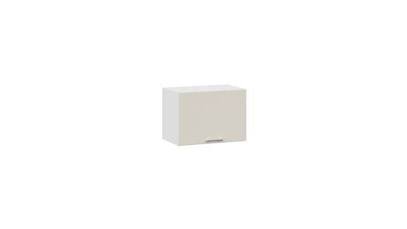 Шкаф навесной Габриэлла 1В5Г (Белый/Крем) в Лангепасе - изображение