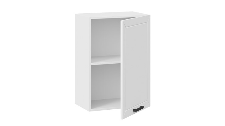 Настенный шкаф Лорас 1В5 (Белый/Холст белый) в Лангепасе - изображение 1