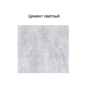 Шкаф кухонный со стеклом Модус, Ш500с/720, цемент светлый в Когалыме - предосмотр 2