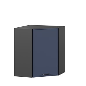 Шкаф кухонный угловой Индиго ЛД 298.610.000.158, Чёрный/Тёмно-синий в Нижневартовске