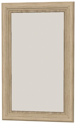 Зеркало навесное ЗП1, цвет Дуб Сонома в Когалыме - изображение