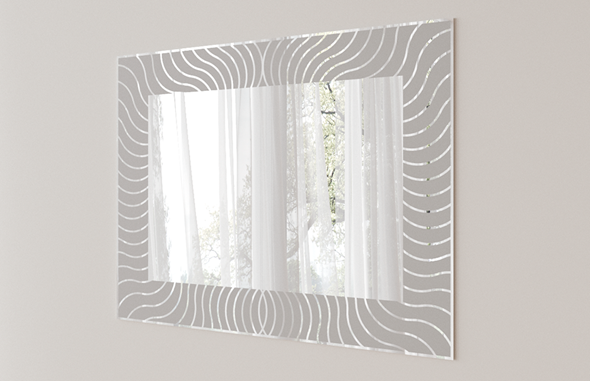 Настенное зеркало Медуза (Z-01) в Нижневартовске - изображение
