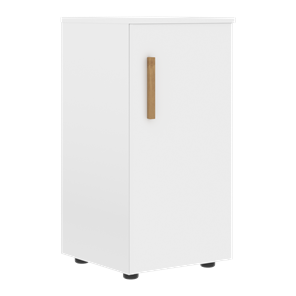 Низкий шкаф колонна с глухой дверью правой FORTA Белый FLC 40.1 (R) (399х404х801) в Нижневартовске