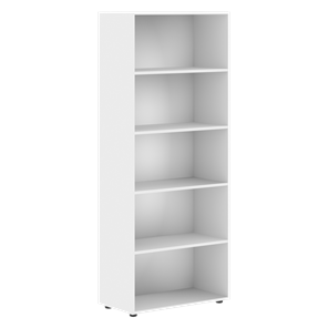 Широкий шкаф высокий FORTA Белый FHC 80 (798х404х1965) в Лангепасе