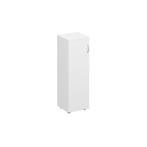 Шкаф для документов средний узкий закрытый Комфорт КФ, белый премиум (40x38x123) К.359 БП в Лангепасе