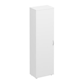 Шкаф для одежды Комфорт, белый премиум (60х38х200) К 517 в Лангепасе