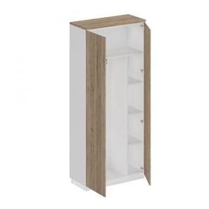 Шкаф для одежды с дополнением Speech Cube (90x40x203.4) СИ 306 ДС БП ДС в Лангепасе