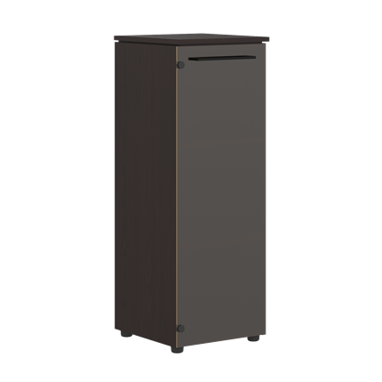 Шкаф средний MORRIS Дуб Базель/Венге Магия MMC 42.2 (429х423х1188) в Лангепасе - изображение