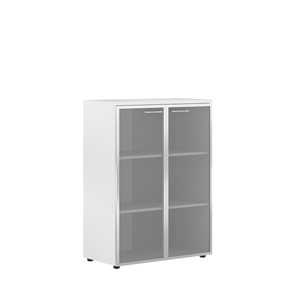Шкаф средний XTEN Белый  XMC 85.7 (850х410х1165) в Урае
