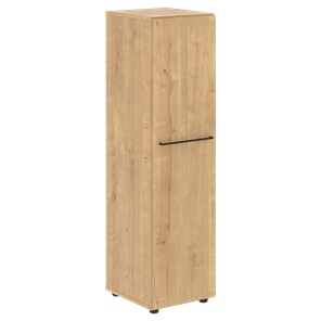 Шкаф узкий средний с глухой дверью LOFTIS Дуб Бофорд LMC 40.1 (400х430х1517) в Пыть-Яхе