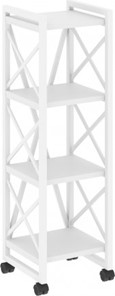 Стеллаж Loft VR.L-MST.K-4.4, Белый/Белый металл в Нижневартовске