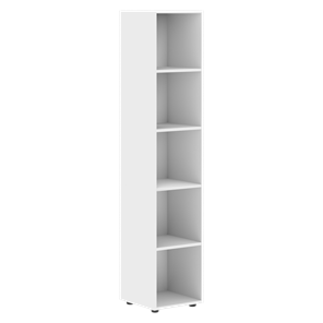 Шкаф колонна высокий FORTA Белый FHC 40 (399х404х1965) в Лангепасе