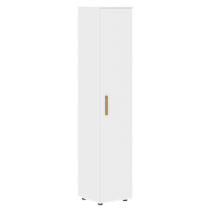 Высокий шкаф с глухой дверью колонна FORTA Белый FHC 40.1 (L/R) (399х404х1965) в Когалыме - предосмотр
