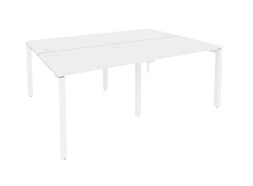 Письменный стол O.MP-D.RS-4.1.8 Белый/Белый бриллиант в Югорске