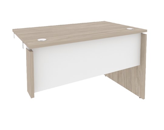 Приставной стол O.SPR-2.7R, Дуб Аттик/Белый в Лангепасе - изображение