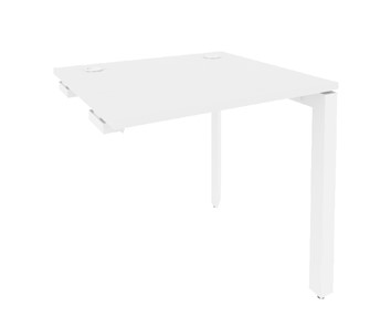 Приставной стол O.MP-SPR-0.7 Белый/Белый бриллиант в Когалыме