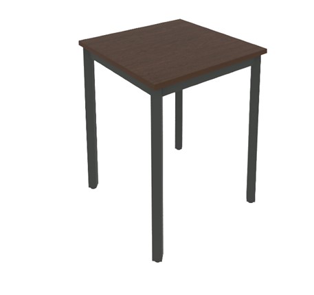 Стол на металлокаркасе С.СП-1.1 Венге/Антрацит в Урае - изображение