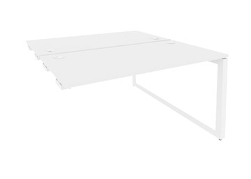 Стол-приставка к тумбе O.MO-D.SPR-3.8 Белый/Белый бриллиант в Лангепасе