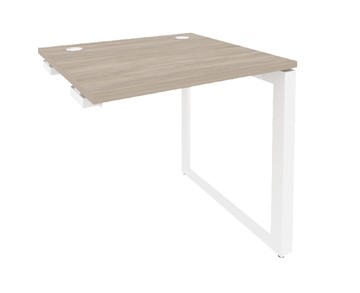 Приставной стол O.MO-SPR-0.8 Белый/Дуб Аттик в Лангепасе