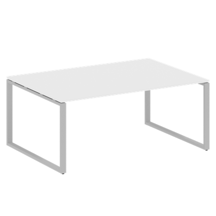 Стол для переговоров БО.ПРГ-1.5 (Серый/Белый) в Югорске - изображение