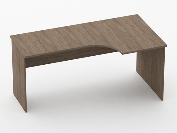 Угловой стол Twin 12.14.16Пр,  дуб Верцаска 1590х860(550)х749 в Лангепасе - изображение