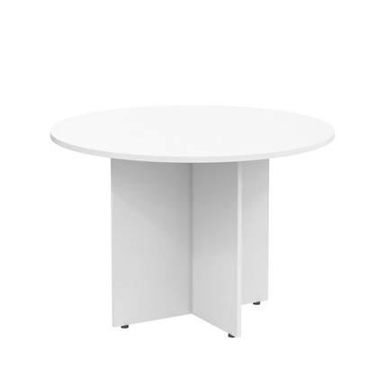 Круглый стол IMAGO ПРГ-1  1100х1100х755 Белый в Лангепасе - изображение