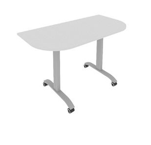Мобильный стол складной СМ-4.1, Серый в Лангепасе