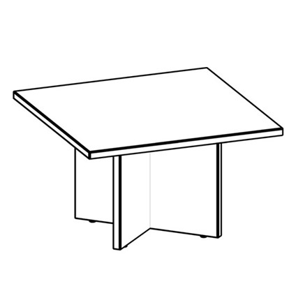 Конференц-стол ТСТ 1212 Z (1200x1200x750) в Лангепасе - изображение