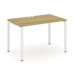 Письменный стол Concept CN.SP-002 металл Белый/Дуб Винченцо в Когалыме