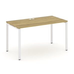 Офисный стол Concept CN.SP-003 металл Белый/Дуб Винченцо в Сургуте