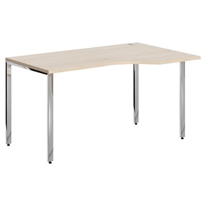 Письменный стол для персонала правый XTEN GLOSS  Бук Тиара  XGCET 149.1 (R) (1400х900х750) в Лангепасе