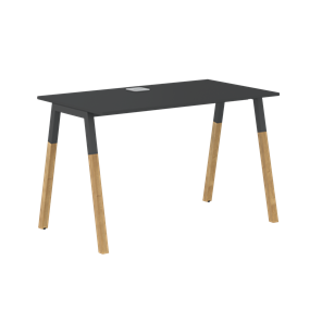 Письменный стол FORTA Черный Графит-Черный Графит-Бук  FST 1167 (1180х670х733) в Лангепасе