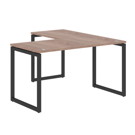 Письменный стол угловой левый XTEN-Q Дуб-сонома- антрацит XQCT 1415 (L) (1400х1500х750) в Когалыме - изображение
