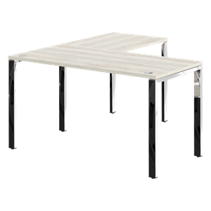 Письменный угловой  стол для персонала правый XTEN GLOSS  сосна Эдмонд  XGCT 1415.1 (R) (1400х1500х750) в Нягани