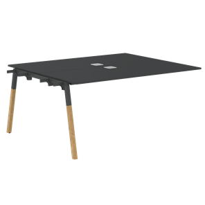 Переговорный стол FORTA Черный Графит-Черный Графит-Бук  FIWST 1513 (1580х1346х733) в Лангепасе