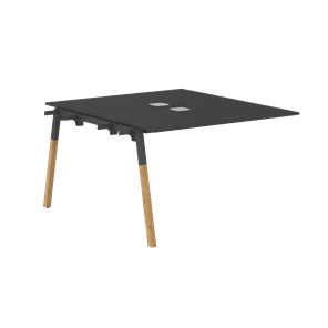 Переговорный стол FORTA Черный Графит-Черный Графит-Бук FIWST 1113 (1180х1346х733) в Лангепасе