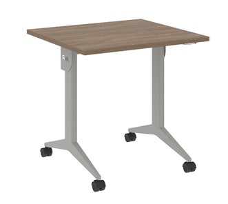 Складной мобильный стол X.M-1.7, Металл серый/Дуб Аризона в Лангепасе