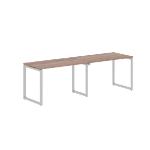 Стол для конференций XTEN-Q Дуб-сонома-серебро XQWST 2470 (2406х700х750) в Когалыме