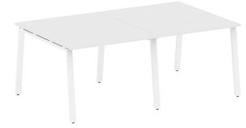 Конференц-стол БА.ПРГ-2.1, Белый/Белый в Лангепасе