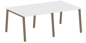 Переговорный стол БА.ПРГ-2.1, Белый/Мокко в Лангепасе