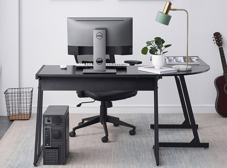 Компьютерный стол CILY черный (BLACK ME015) в Лангепасе - изображение 2