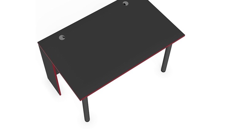 Столик компьютерный SKILLL SSTG 1385.1 , (1360x850x750), Антрацит/ Красный в Лангепасе - изображение 3