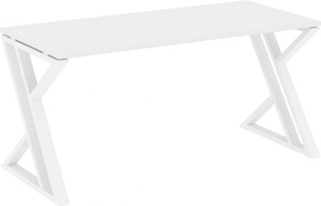 Стол Loft VR.L-SRZ-4.7, Белый Бриллиант/Белый металл в Урае