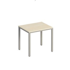 Стол письменный на металлокаркасе Комфорт МП2, дуб шамони (84.4x67x75) К 160 в Лангепасе
